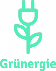 Grünergie Logo grüne Energieblume
